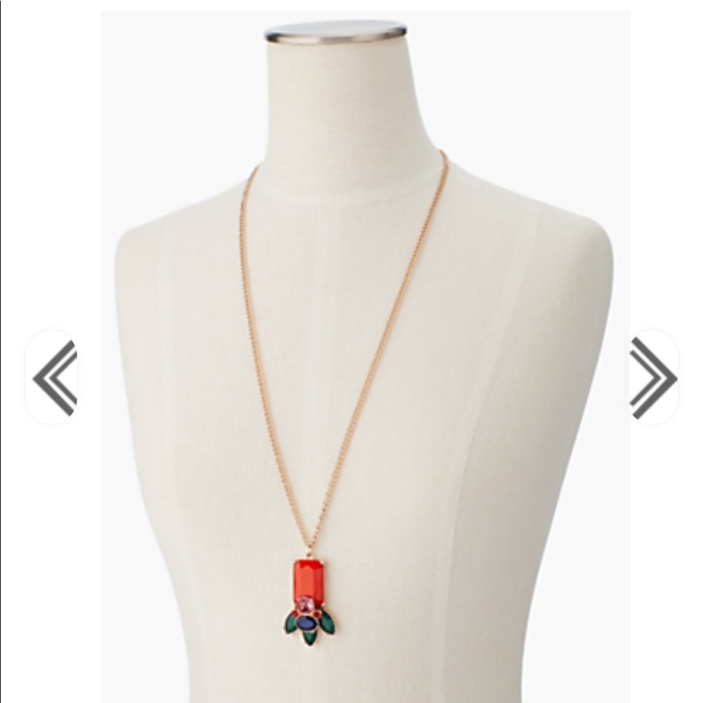 Talbots bead drop pendant necklace - Picture 3 of 13